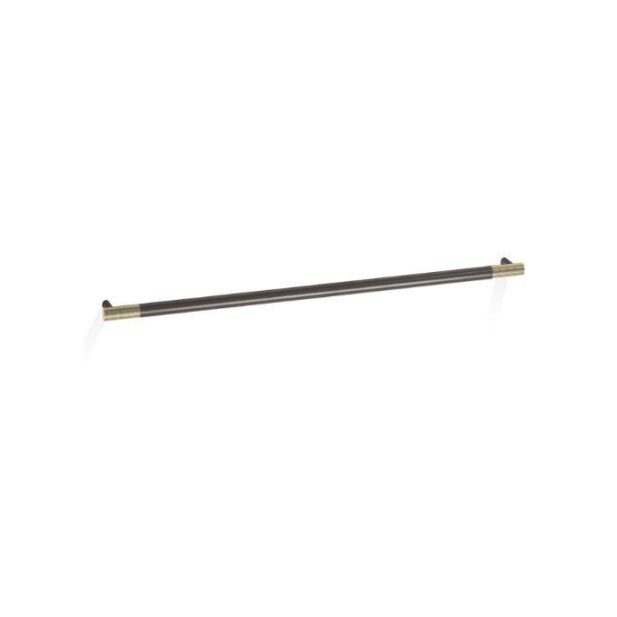 Decor Walther Club 0855667 CLUB HTE80 handdoekhouder 80cm mat donker metaal en mat goud