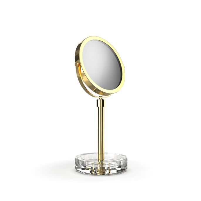 Decor Walther Crystal 0941856 KR KSA vergrootspiegel 1x en 5x clear crystal/ goud