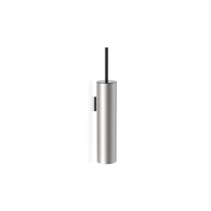 Decor Walther Mikado Tec 0521378 MK TEC WBG toiletborstelgarnituur wand RVS geborsteld/mat zwart