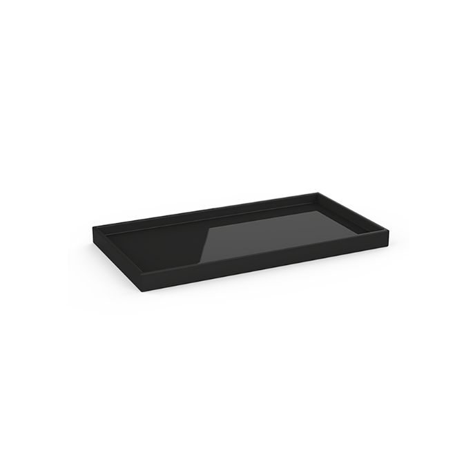 Decor Walther Porcelain 0863760 DW 530 tray/ schaal porselein zwart