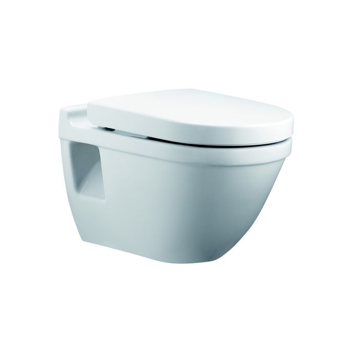 Pressalit 3 684000-D77999 toiletzitting met deksel wit