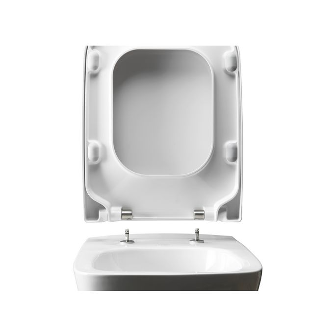 Pressalit Plan 780000-D98999 toilet seat with cover white