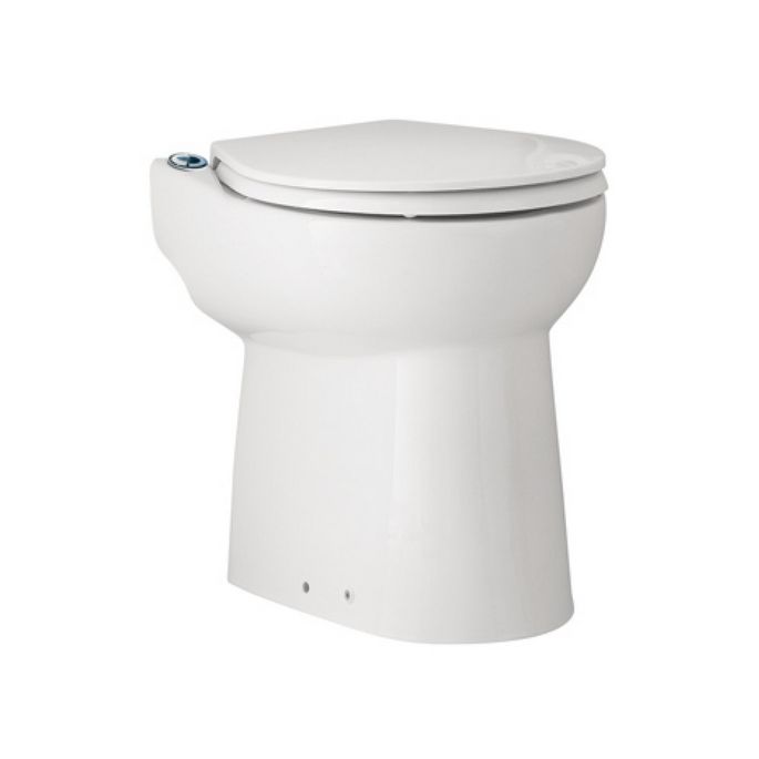SFA Sanibroyeur Sanicompact C43/48 NP101085 (NP100103 / SED100181) toilet seat with cover white