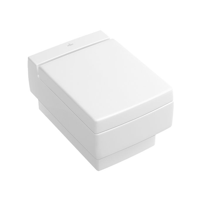 Villeroy en Boch Memento 9M17S1R1 WC-Sitze mit Deckel weiß (Weiße Alpin-KeramikPlus)