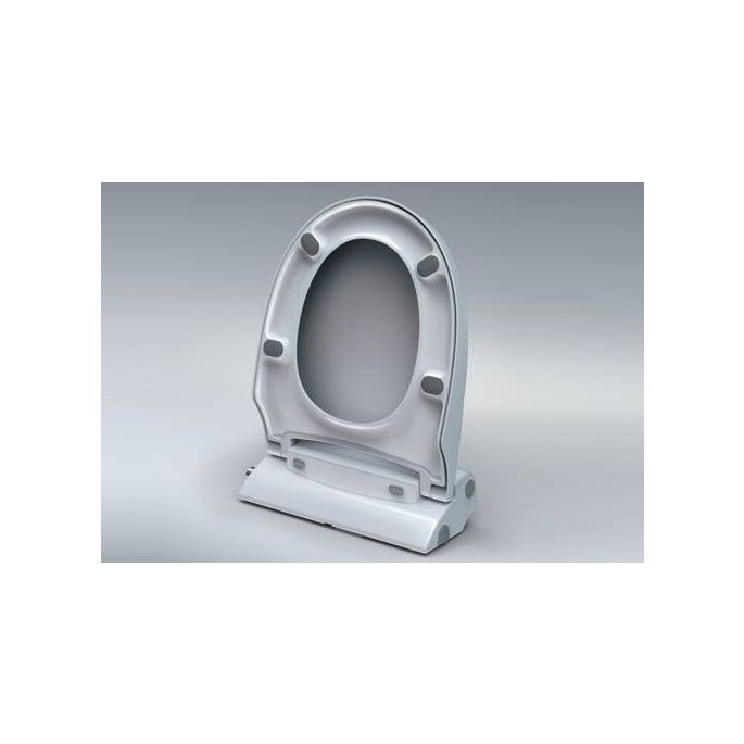 Diaqua Lavalino 31169641 toiletzitting (douchetoiletzitting) met deksel wit