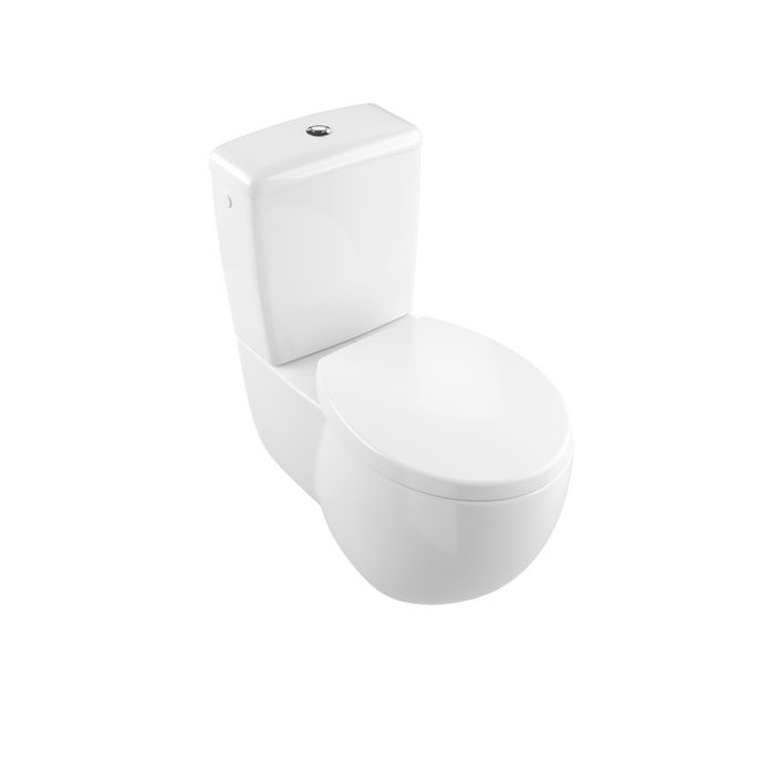 Villeroy en Boch Aveo New Generation 9M57S1R1 toiletzitting met deksel wit