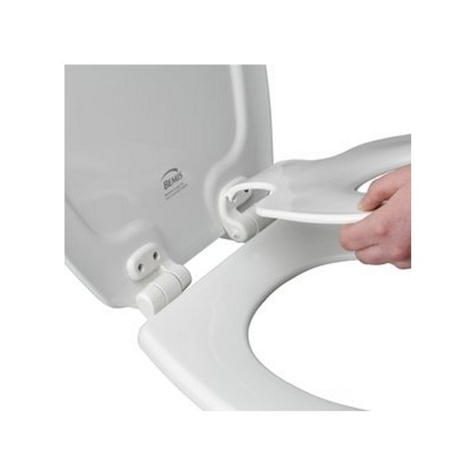 Carrara & Matta (Bemis) Next Step 4250ELT000 (children's) toilet seat with cover white *no longer available*