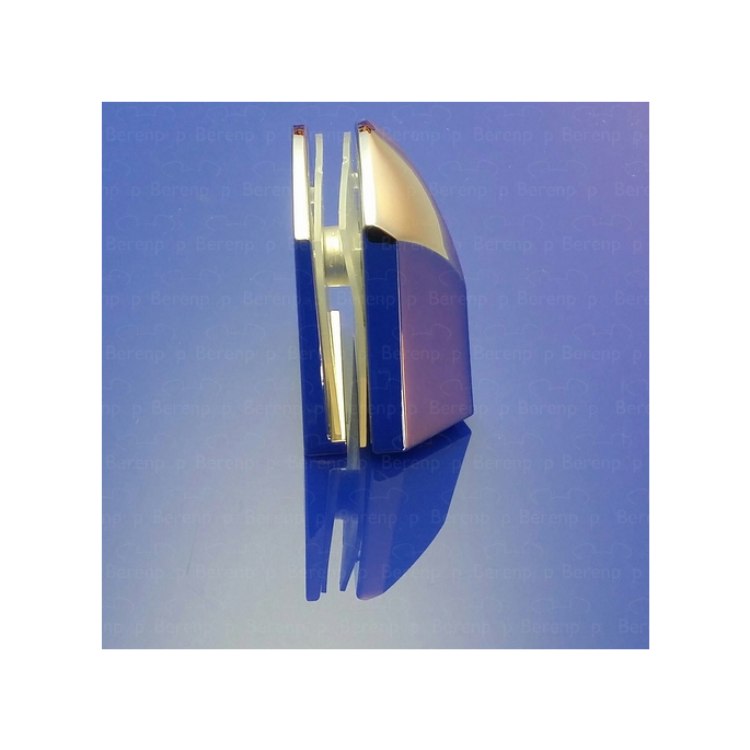 PDPlan Labyrinthglashalterung rechts unten, Chrom *nicht mehr lieferbar*