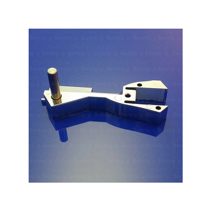 PDPlan Labyrinthscharnierfuß rechts (ohne Glasbefestigung) chrom *nicht mehr lieferbar*