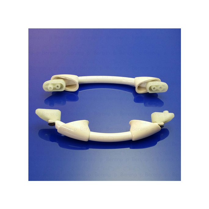 Sealskin Duka 3000 binnen- en buitengreep tbv kwartronde schuifdeur, wit *niet meer leverbaar*