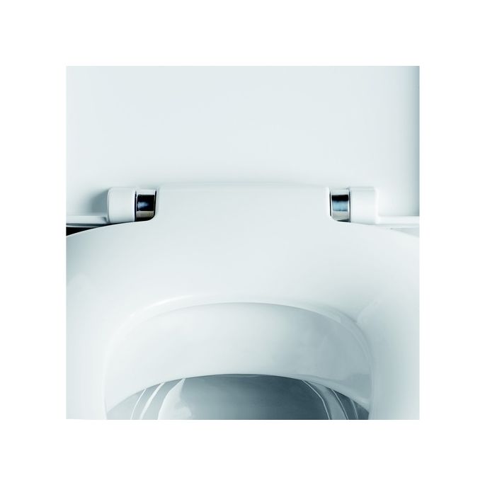 Pressalit Delight 492000-D02999 toiletzitting met deksel wit (OUTLET)