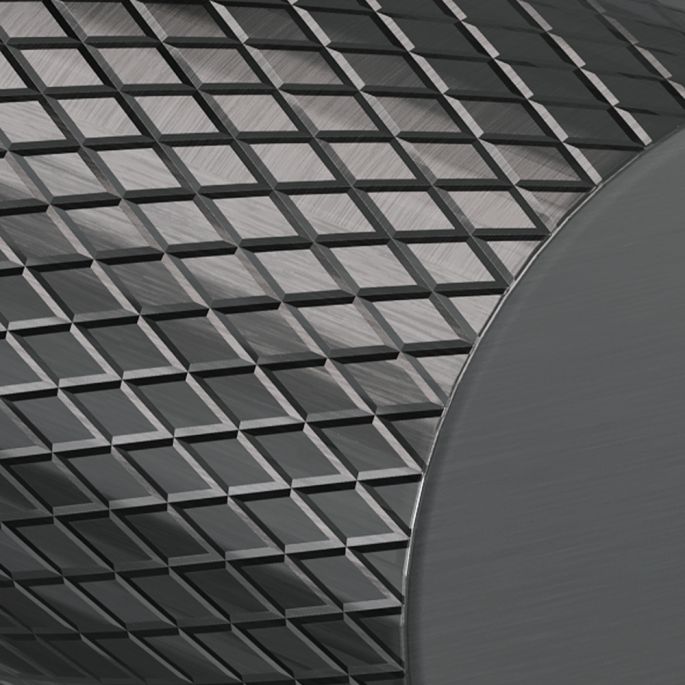 Brauer Carving 5-GM-317 angle stopcock complete with hose gunmetal brushed PVD