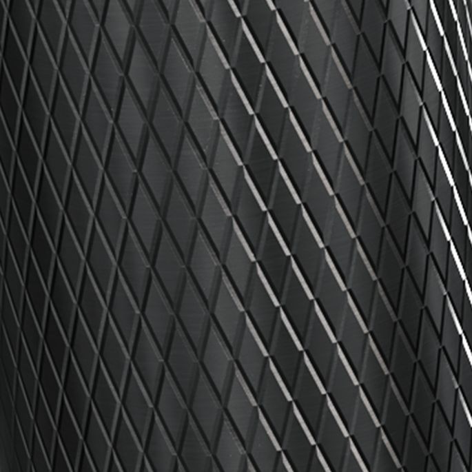 Brauer Carving 5-GM-321 surface-mounted basin tap with curved spout gunmetal brushed PVD