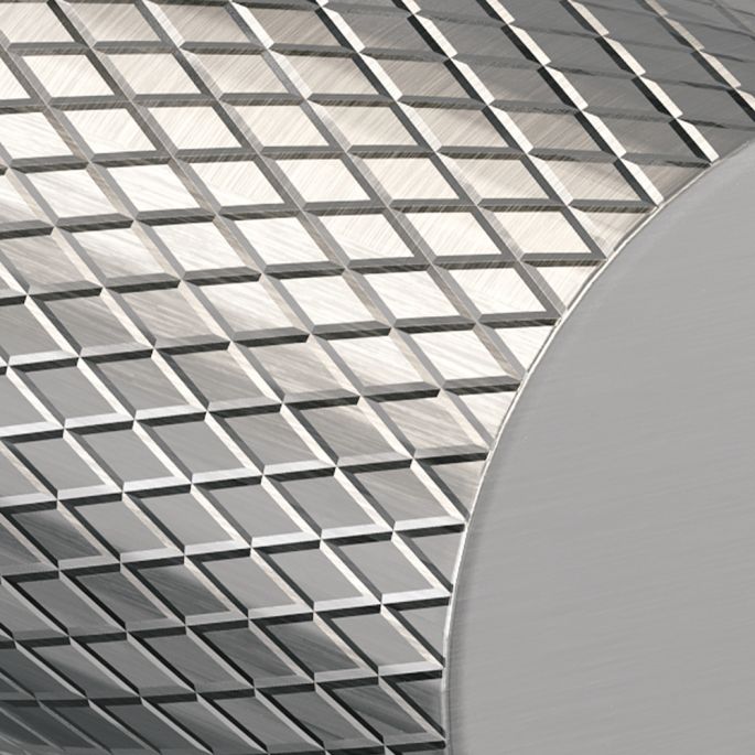 Brauer Carving 5-NG-317 angle stopcock complete with hose stainless steel brushed PVD