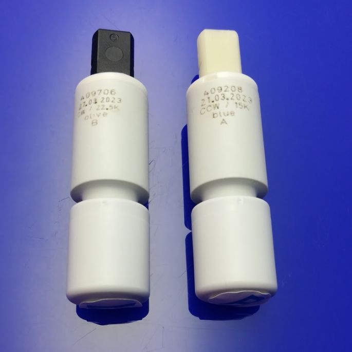 Duravit Architec - Darling New - Starck 3 1004270000 Soft-Close-Zylinder für WC-Sitze Architec 006969 - Darling New 002109 - Starck 3 006389 (2er-Set)