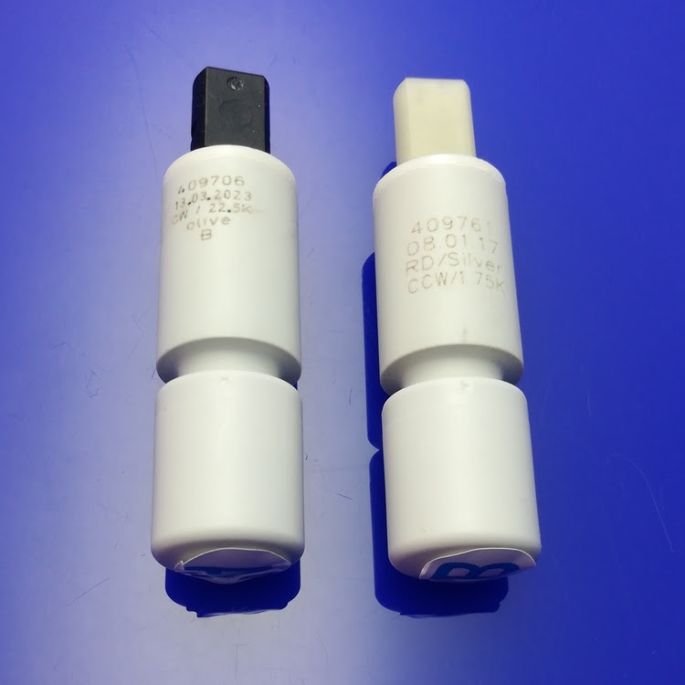 Duravit Happy D.2 1004230000 softclose cilinder voor toiletzitting Happy D.2 006459 (set van 2)