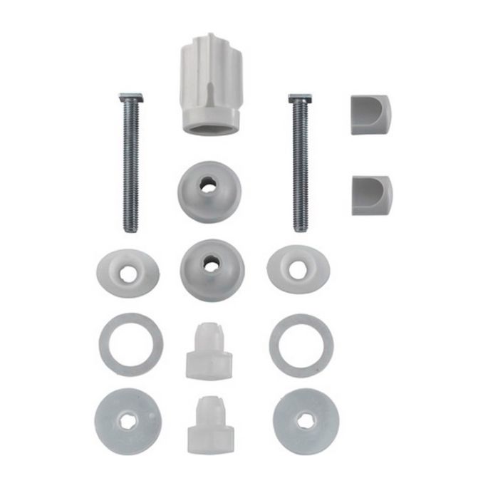 Duravit D-Code 0061910000 scharnierset voor toiletzitting D-Code 006739