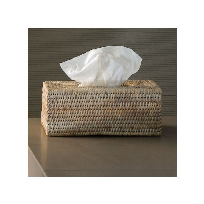 Decor Walther Korb 0922891 BASKET KBX Papiertuchbox rattan light coloured