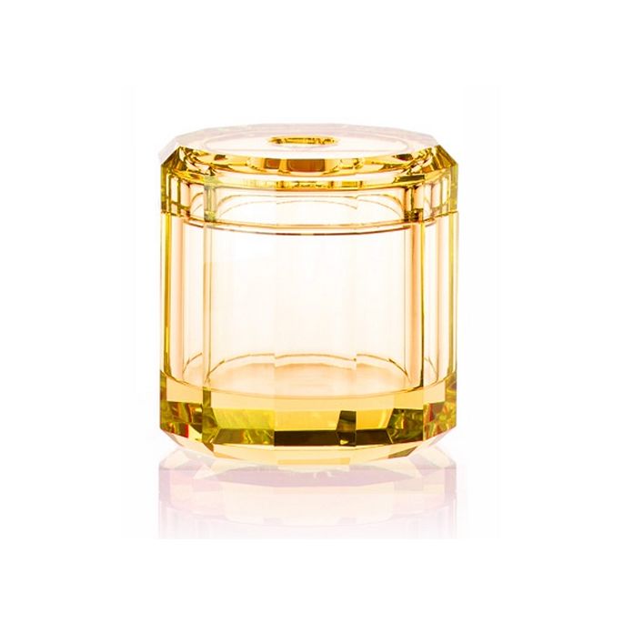 Decor Walther Kristall 0931581 KR KB Tissue-Box Amber Kristall