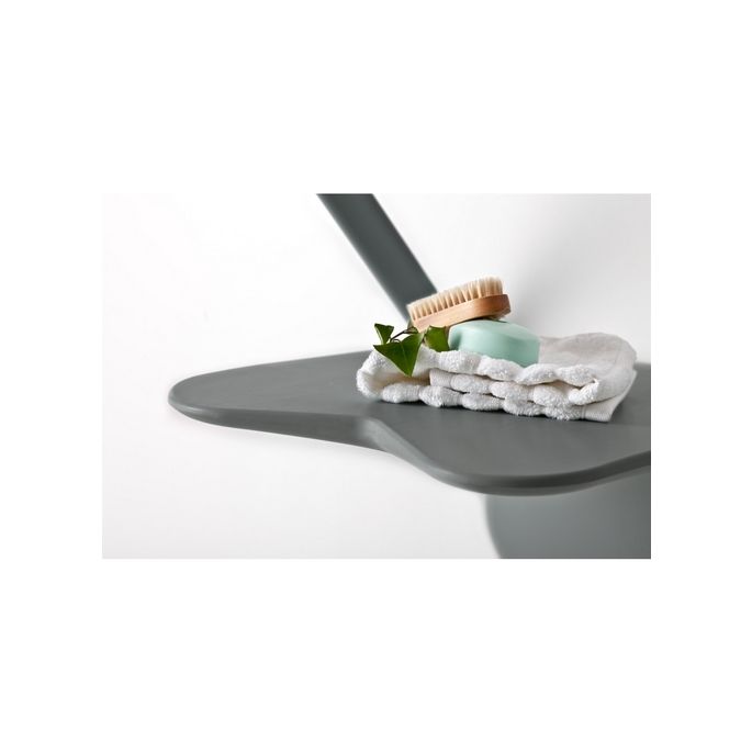 Etac Relax 81708010 shower seat with armrests Volcano gray