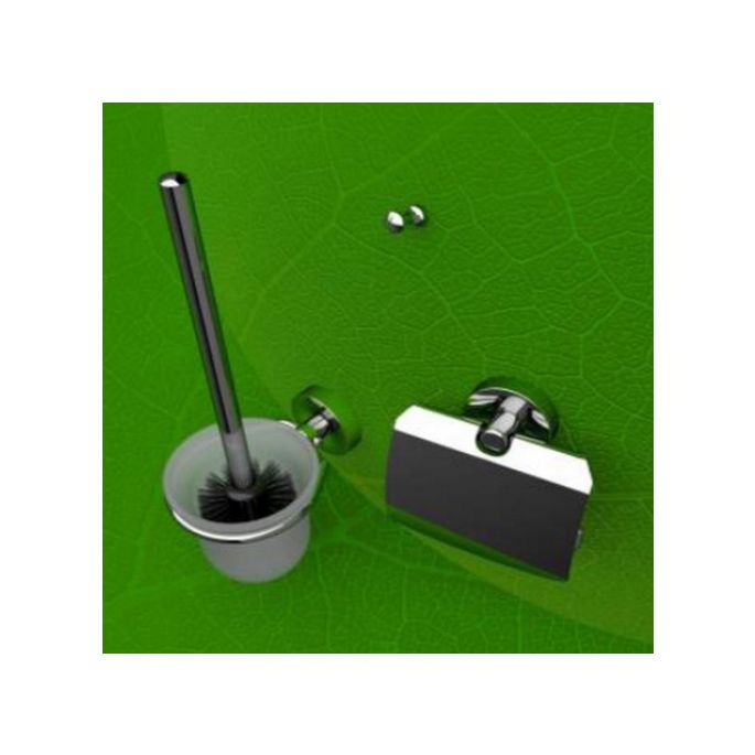 Geesa Luna 5500115 Accessoire-Set (WC Zubehörsatz) chrom