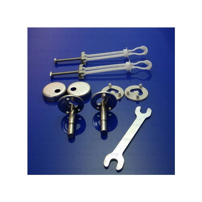 Villeroy en Boch Sentique 92205461 set verstellbar Scharniere chrom