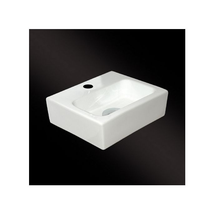 San4U 2505035 One Pack Mini Beta fonteinset wit keramiek/ chroom