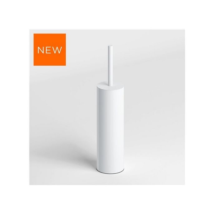 Clou Shokker SJ092600120 toilet brush holder standing matt white