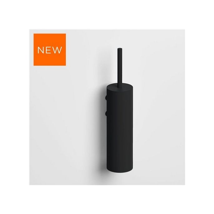Clou Shokker SJ092600221 toilet brush holder wall matt black
