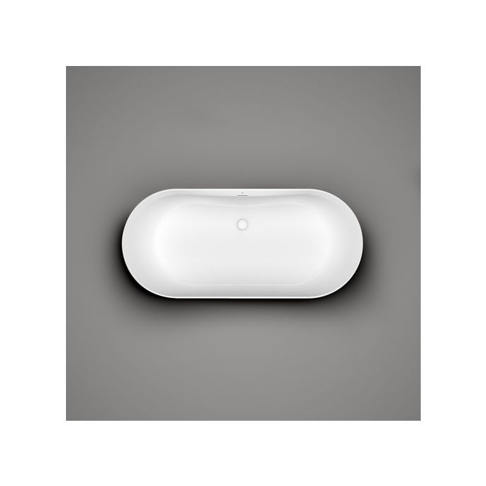 Clou Solium CL057001020 freistehend Bad 175x80 aluite matt weiß