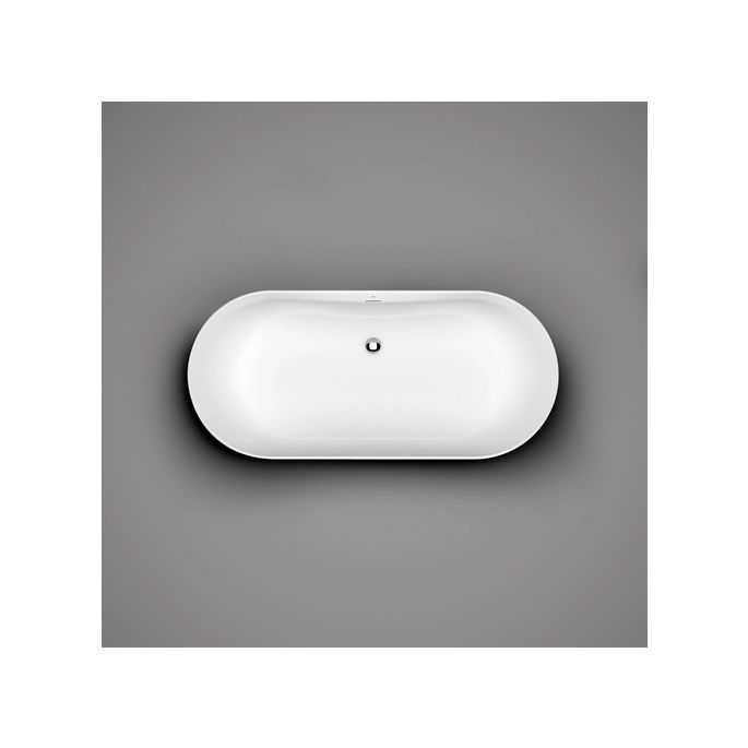 Clou Solium CL0570010 vrijstaand bad 175x80 aluite mat wit