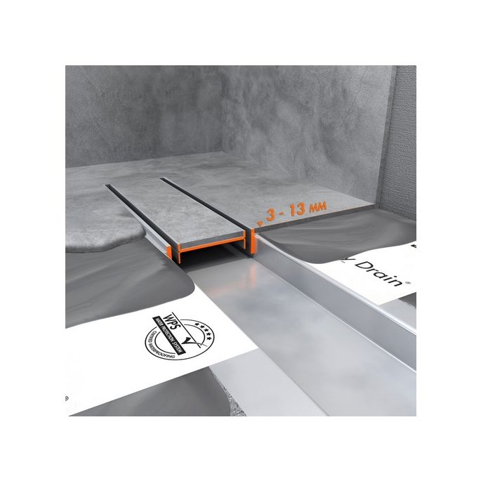 Easy Drain Compact 30 TAF Low EDM1TAFLT70030 douchegoot 70cm zijuitloop