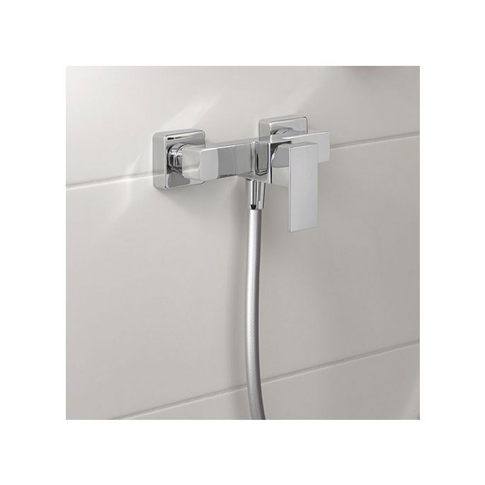 HSK Shower & Co! 1140036 opbouw douchemengkraan rechthoekig chroom