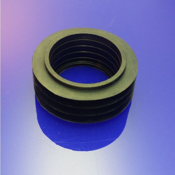 Haas 3215 Dichtung Dichtung für Spülleitungen ø55mm für wandmontierte Toilette