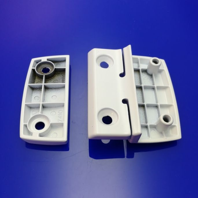 Koralle VarioPlus 2537363 ( L43359 ) left glass mount for rails white