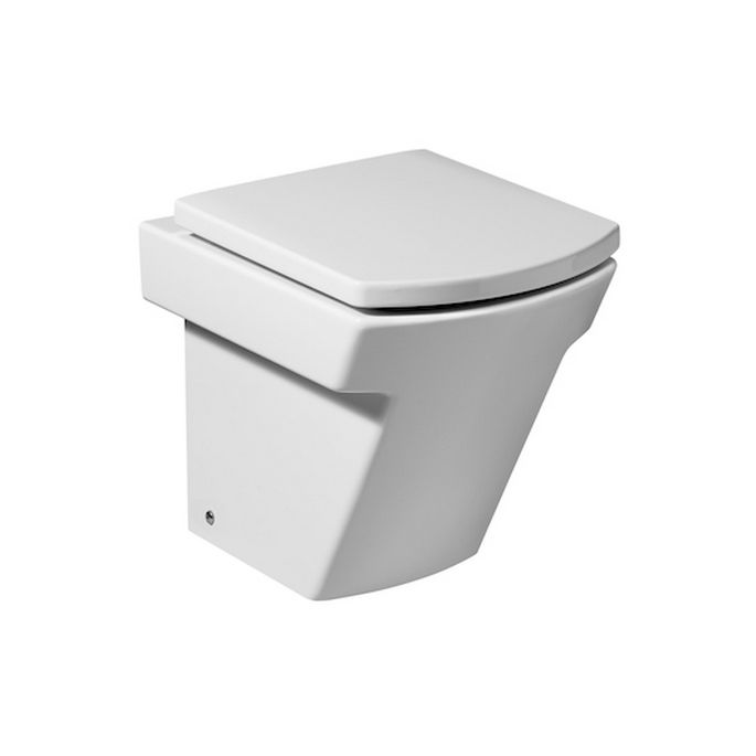 Roca Hall A801622004 toiletzitting met deksel wit