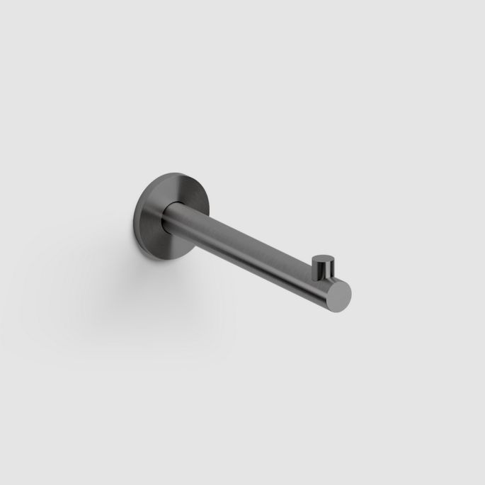 Clou Kaldur CL/09.05031.84 toiletrolhouder zonder klep gunmetal geborsteld PVD