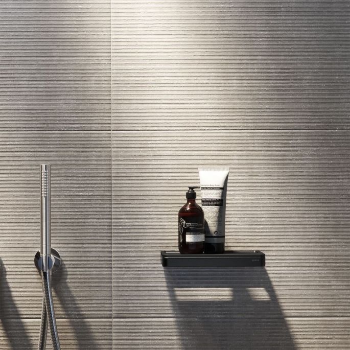 Geesa Rahmen 918804-06-06 Ablag universal 21 cm schwarz