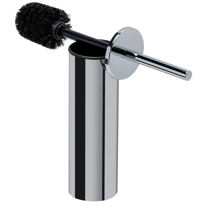 Geesa Nemox 651006 toilet brush holder (black brush head) chrome