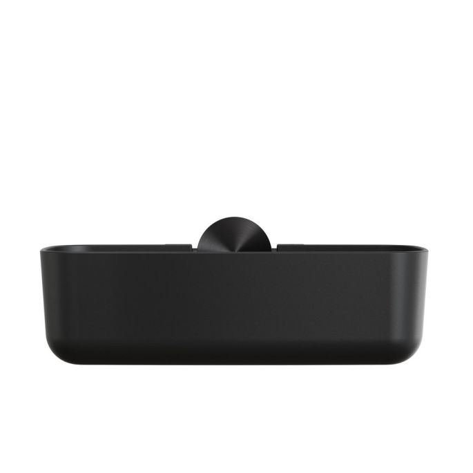 Geesa Opal Brushed Metal Black 917214-09 shower basket 25 cm black metal brushed