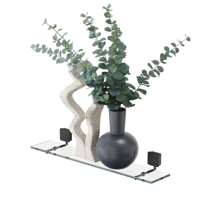 Geesa Topaz Schwarz 917901-06-60-A Ablag 60 cm schwarz