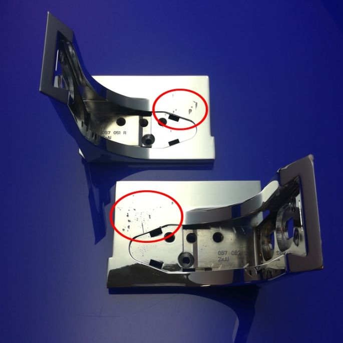 Sphinx/ Koralle Vision-A 2536958 set muurbevestigingen chroom (OUTLET)