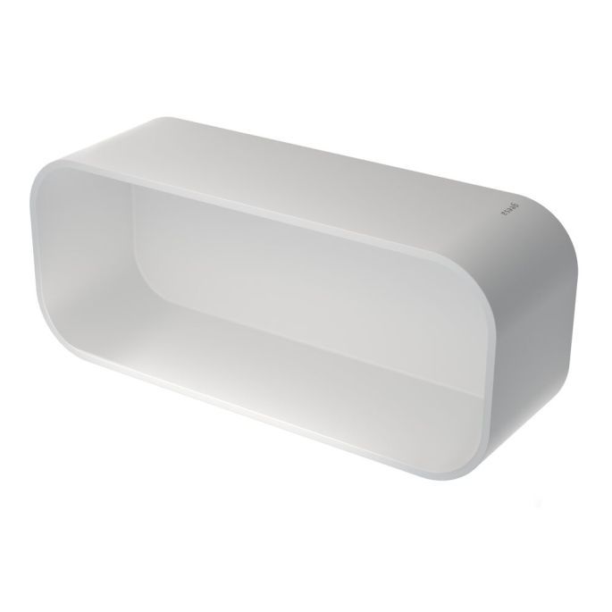 Geesa Frame 918901-01 douchemand/ planchet 25 cm wit