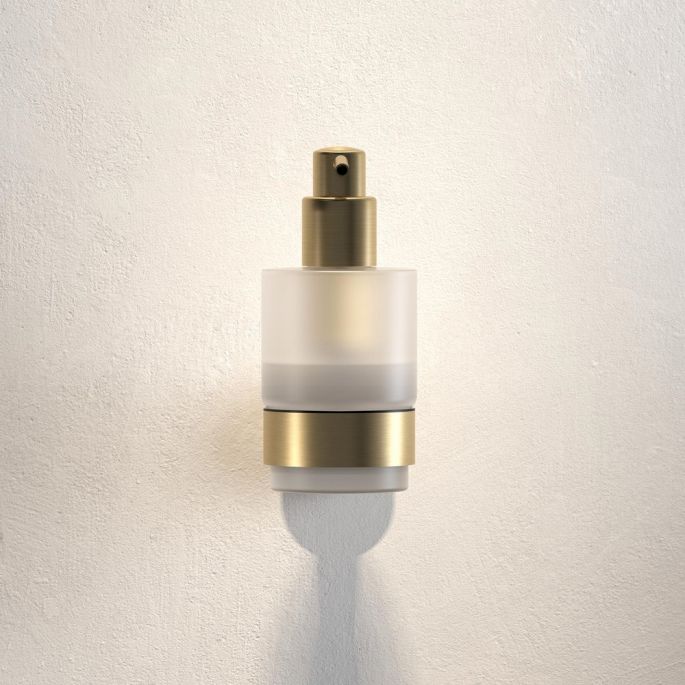 Geesa Nemox Brushed Gold 916516-07 zeepdispenser 200ml wand goud geborsteld
