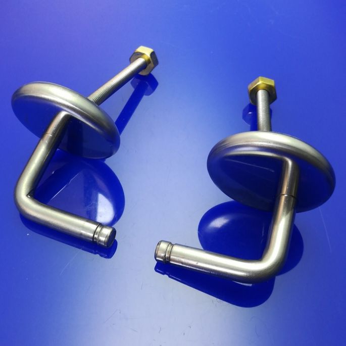 Pressalit B13P999 2000 en T 2 set verstelbare scharnieren chroom