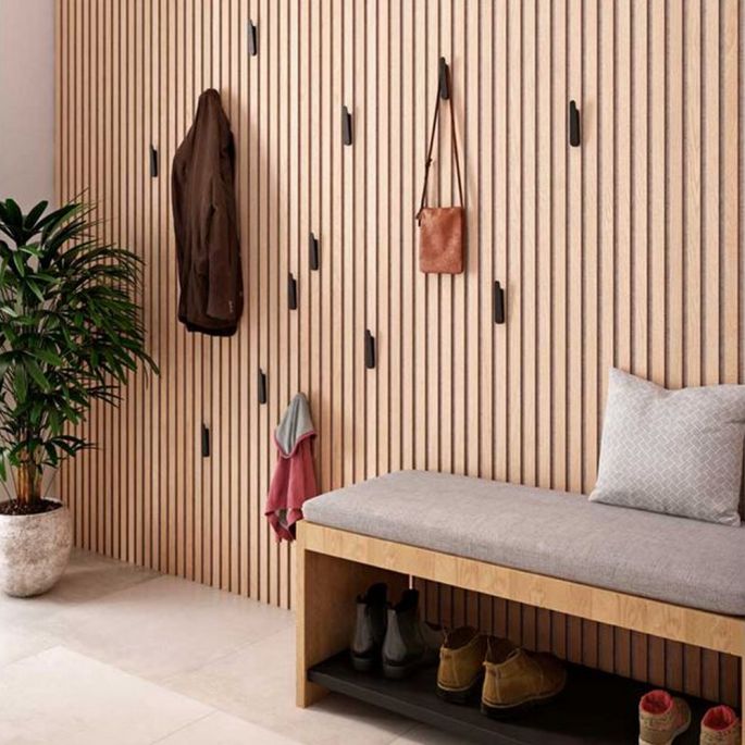 Pressalit Style PR40150 handdoekhaak groot mat zwart (2 stuks)