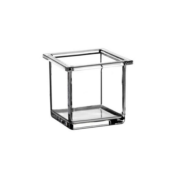 Emco Liasion railing set (soap dispenser, deep glass dish and basket) chrome (OUTLET)