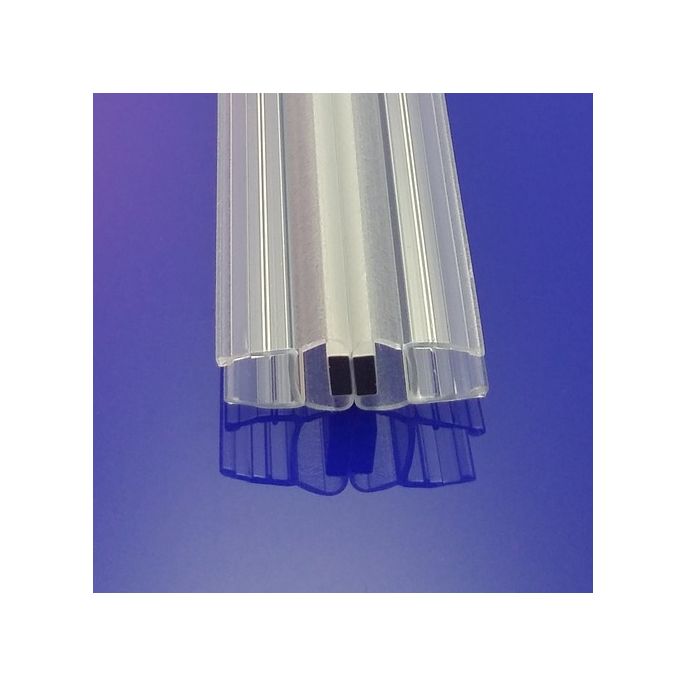 Exa-Lent Universal DS2220010 clear shower profile magnetic straight (set of 2 pieces) 200cm 10mm