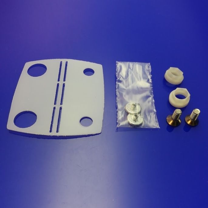 Koralle VarioPlus 2537363 ( L43359 ) left glass mount for rails white