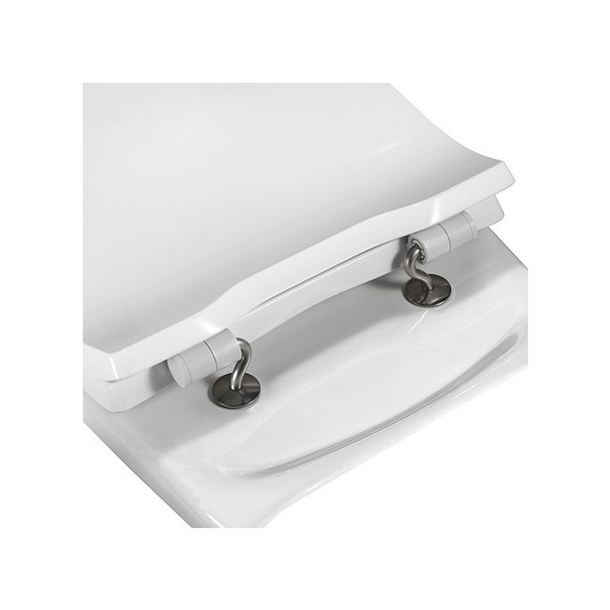 Pressalit Objecta D Pro 998011-DF7999 toiletzitting met deksel wit polygiene